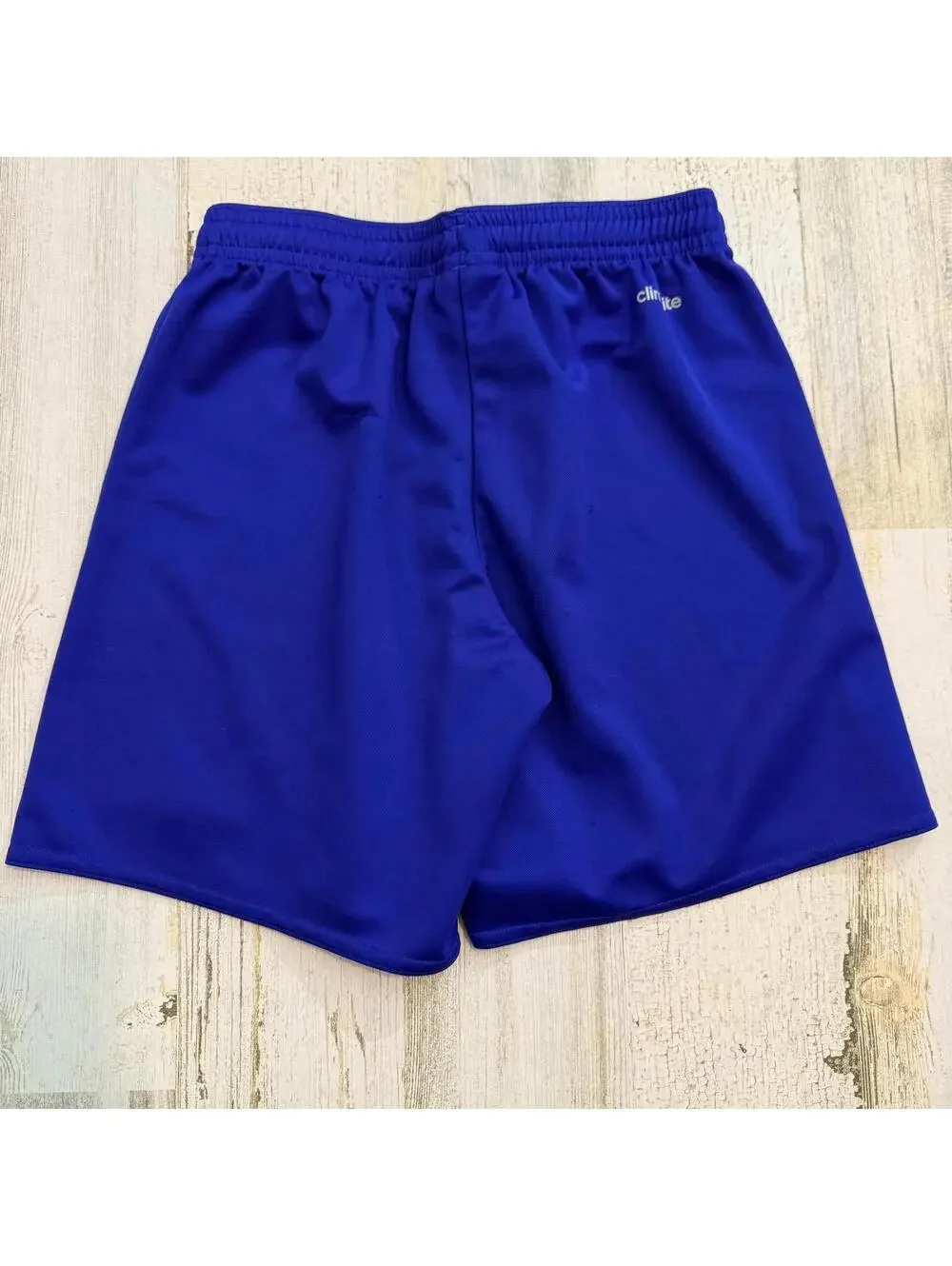 Boys Small Youth 9-10Y Adidas Blue Athletic Shorts